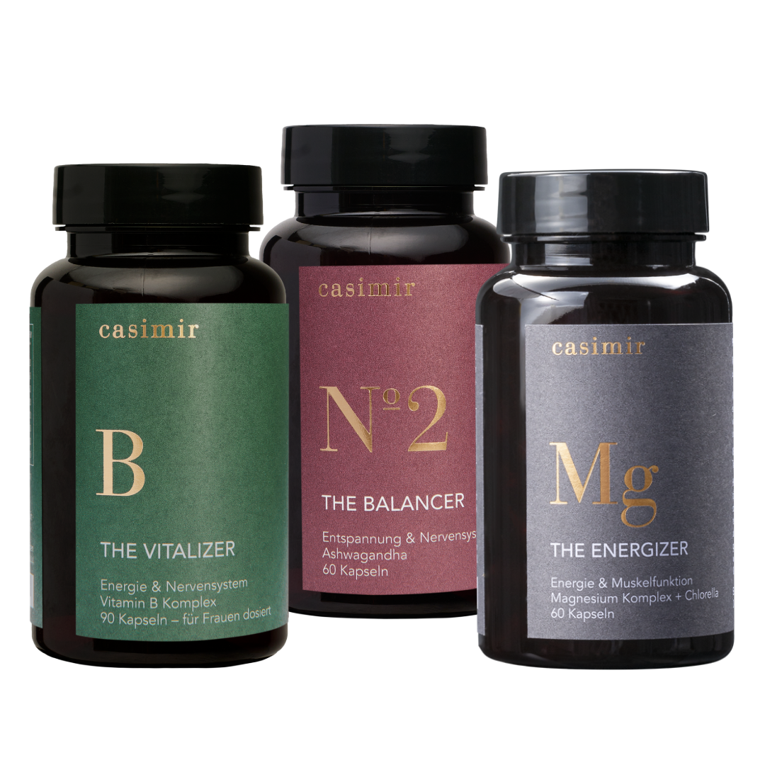 ANTI-STRESS SET | VITAMIN B & MAGNESIUM & ASHWAGANDA