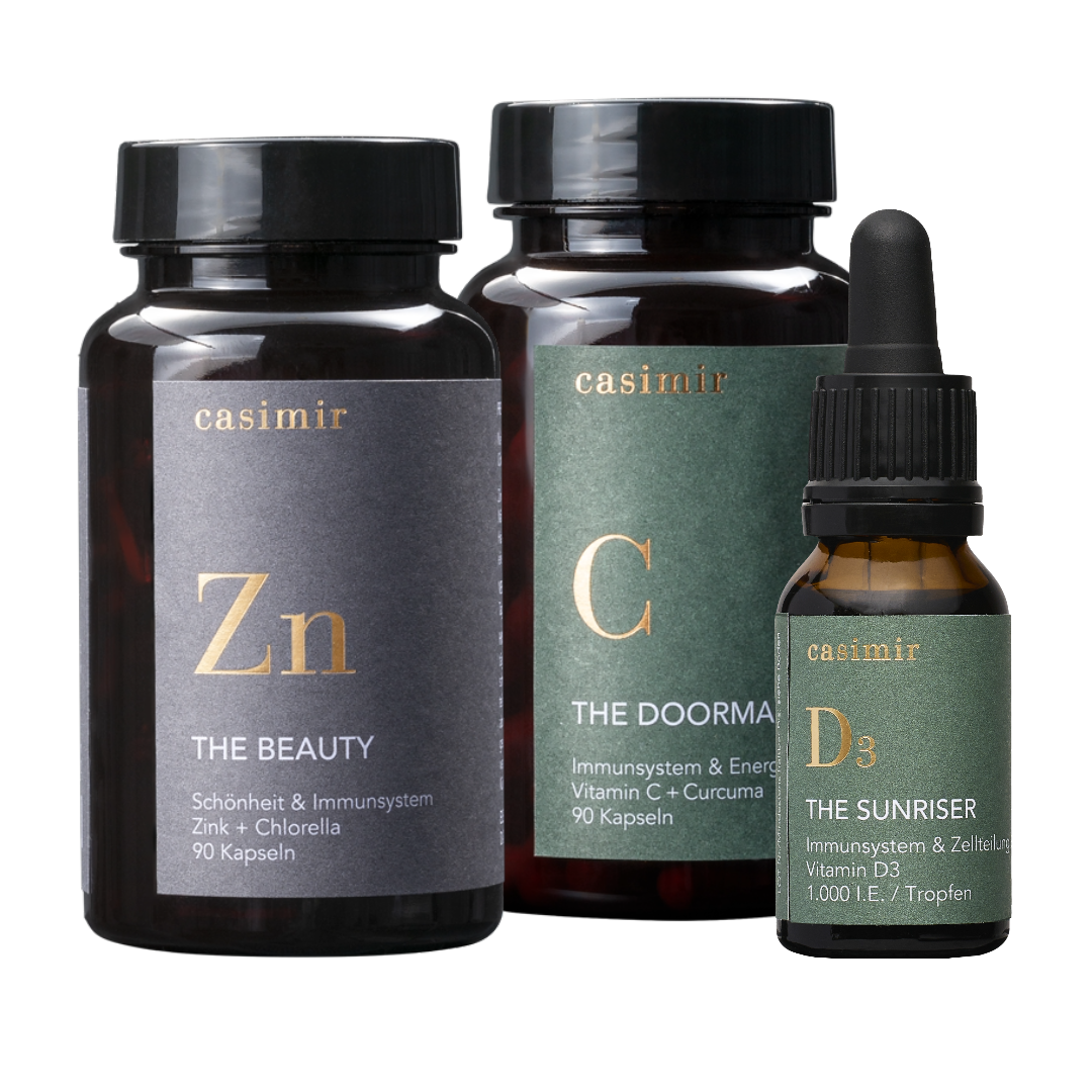 IMMUNITY SET | VITAMIN C, D3 &amp; ZINK