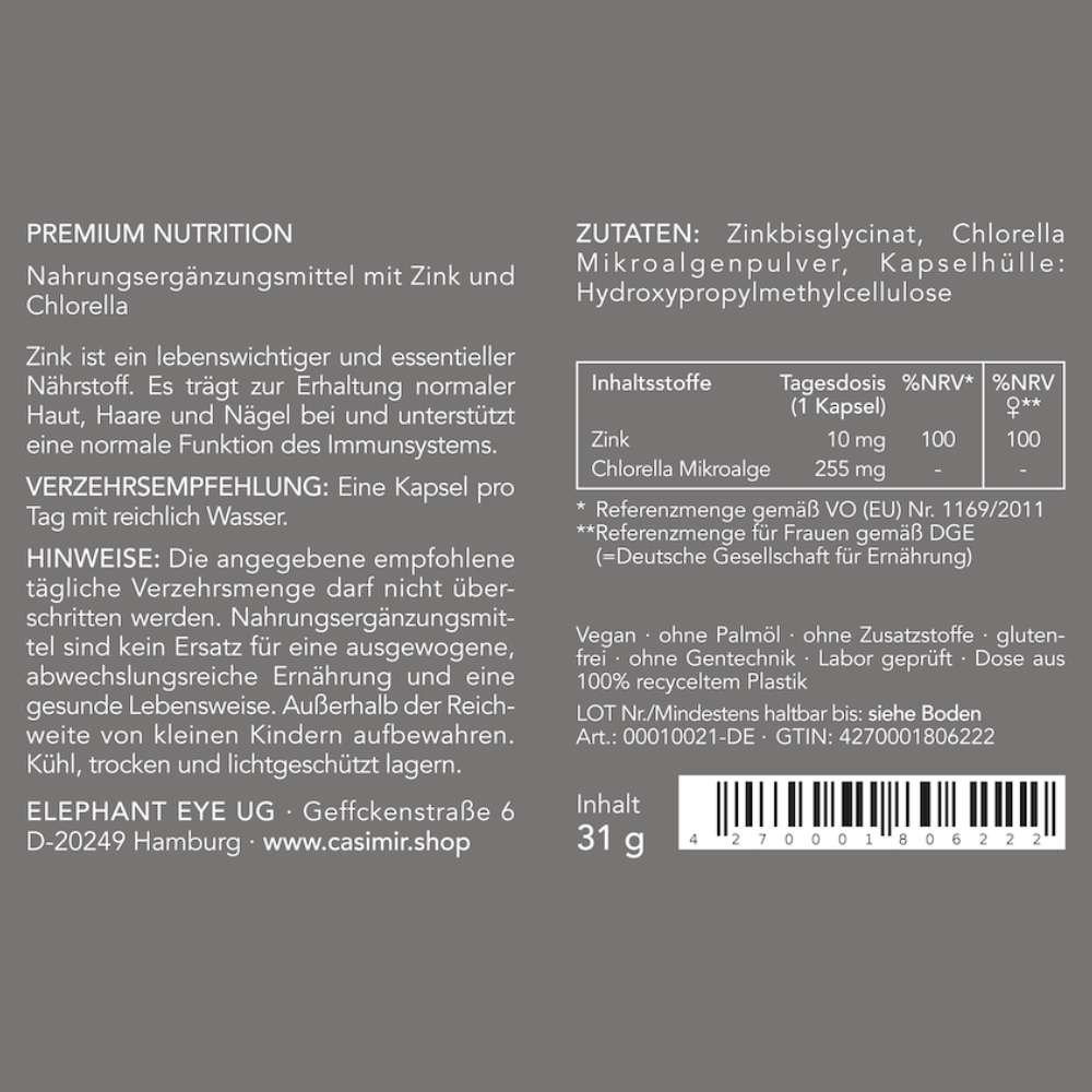 IMMUNITY SET | VITAMIN C, D3 & ZINK