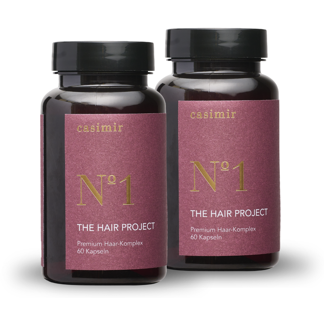 2er Set The Hair Project mit Keranat, ein Premium Haar-Komplex für Haarschönheit und Haarwachstum