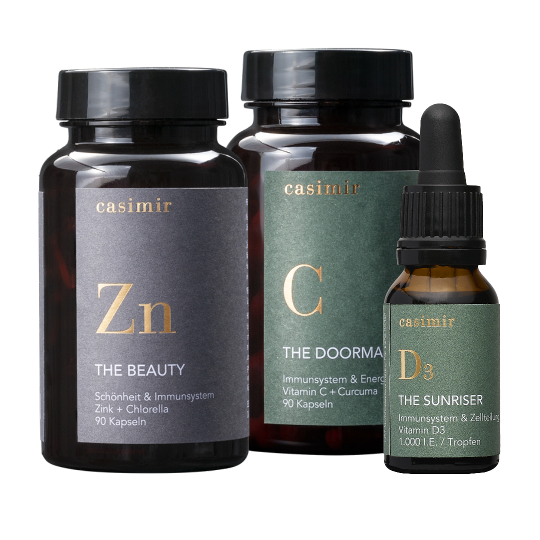 IMMUNITY SET VITAMIN C, D3 &amp; ZINK