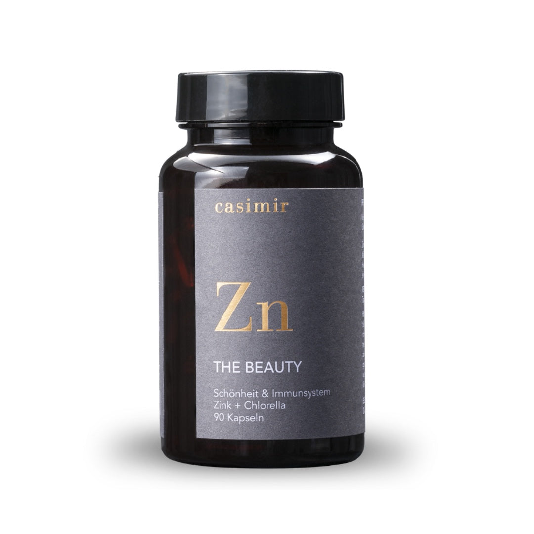 Zink Bisglycinat und Chlorella für Frauen, für Haut, Haare, Nägel und zur Unterstützung des Immunsystems