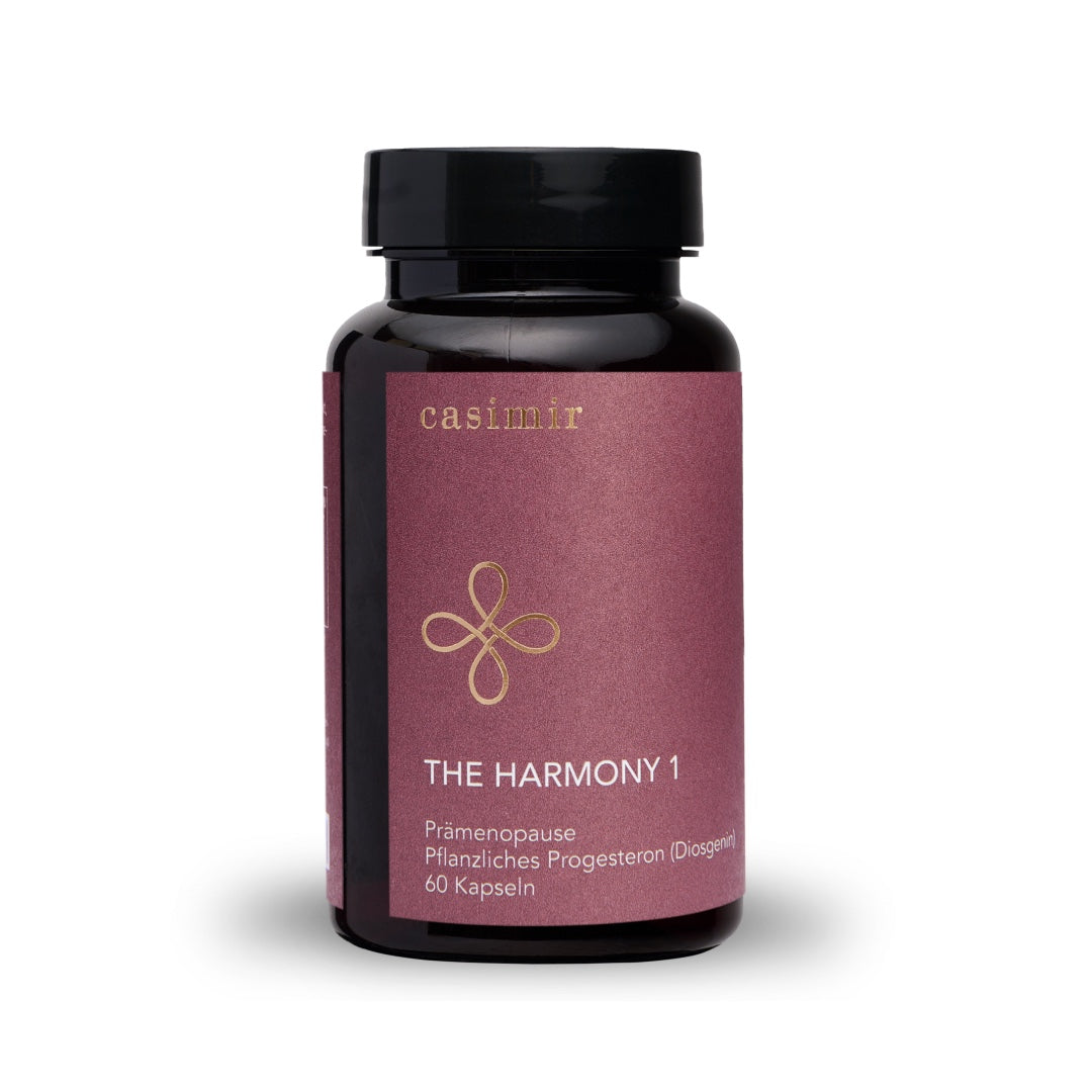 The Harmony 1 mit pflanzlichem Progesteron (Diosgenin) für Frauen in den Wechseljahren