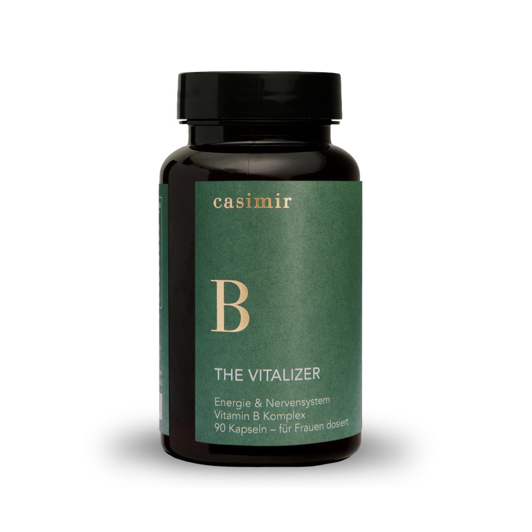 The Vitalizer, Vitamin B Komplex für Frauen, für Energie und Nervensystem
