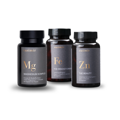 MINERALIEN SET | MAGNESIUM &amp; ZINK &amp; EISEN